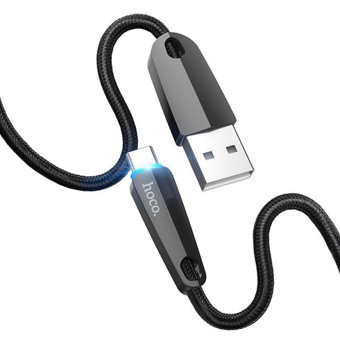 Type C smart power off Fast Charge Data Cable for Samsung S9 Huawei p20 Xiaomi - WooTech Online Shopping