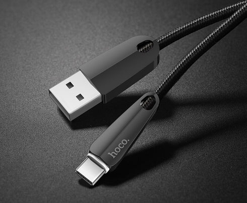 Type C smart power off Fast Charge Data Cable for Samsung S9 Huawei p20 Xiaomi - WooTech Online Shopping