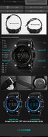 Skmei 1385 Waterproof Alarm Bluetooth Sports Watch