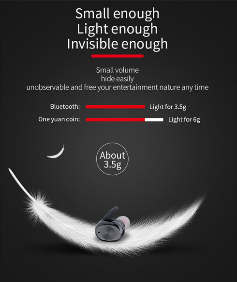 Tws True Wireless J3S Mini Bluetooth 5.0 Stereo Headset Sport Earbuds