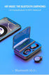 Bluetooth 5.0 Earphones TWS F9 5.0V Stereo Noise Cancelling Gaming Earbuds