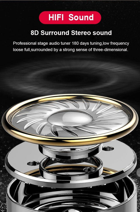 Bluetooth 5.0 Earphones TWS F9 5.0V Stereo Noise Cancelling Gaming Earbuds