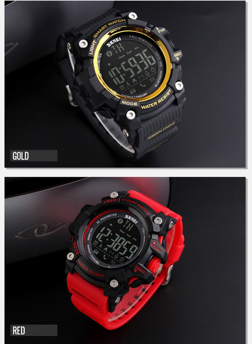 SKMEI 1227 Waterproof Alarm Bluetooth Sports Watch