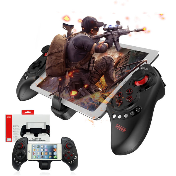 Wireless Joystick Telescopic Bluetooth Gamepad iPhone Android Smartphone iPad Tabet Laptop Game Console Controller - WooTech Online Shopping