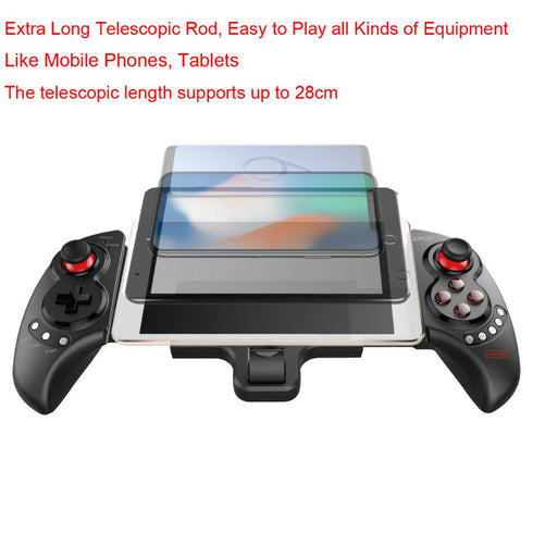 Wireless Joystick Telescopic Bluetooth Gamepad iPhone Android Smartphone iPad Tabet Laptop Game Console Controller - WooTech Online Shopping