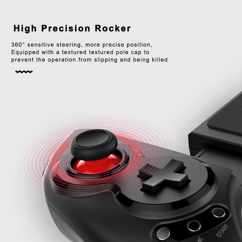 Wireless Joystick Telescopic Bluetooth Gamepad iPhone Android Smartphone iPad Tabet Laptop Game Console Controller - WooTech Online Shopping