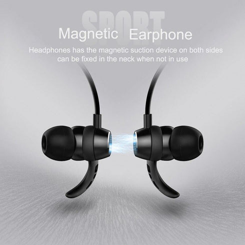 HOCO Metal Sport Bluetooth Headphone Sweatproof Earphone Magentic Earpiece Stereo Wireless Headset for Mobile Phone