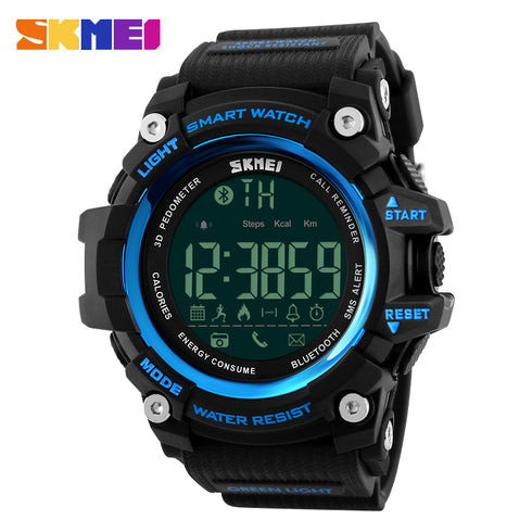 SKMEI 1227 Waterproof Alarm Bluetooth Sports Watch