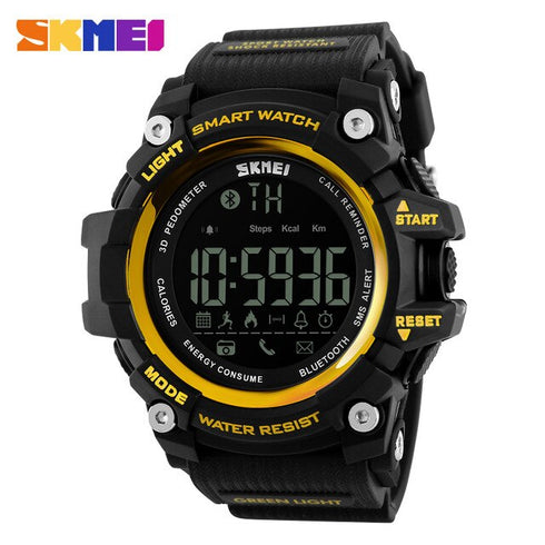 SKMEI 1227 Waterproof Alarm Bluetooth Sports Watch
