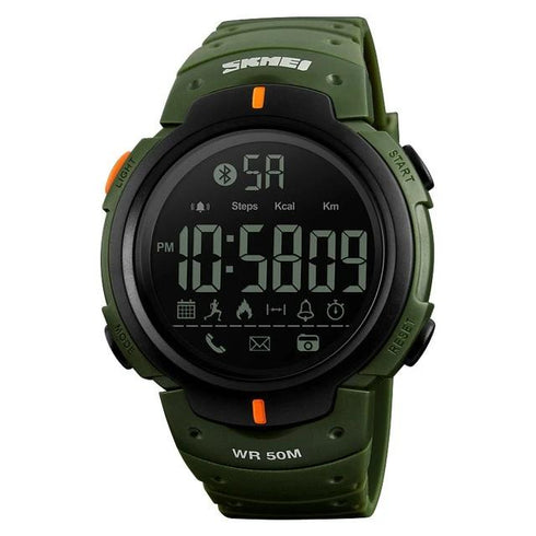 SKMEI 1301 Waterproof Alarm Bluetooth Sports Watch