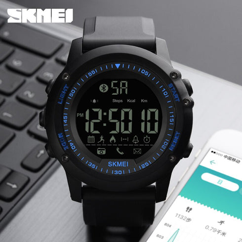 SKMEI 1321 Waterproof Alarm Bluetooth Sports Watch