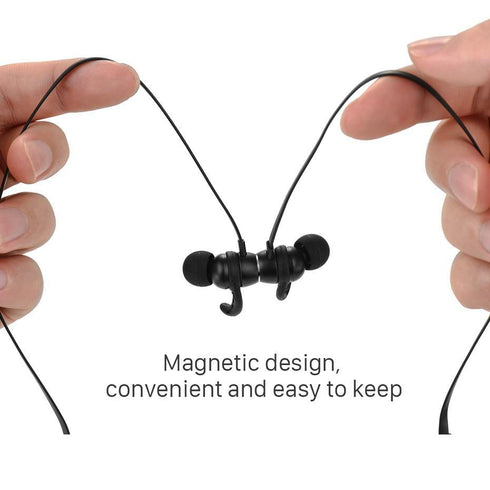 HOCO Metal Sport Bluetooth Headphone Sweatproof Earphone Magentic Earpiece Stereo Wireless Headset for Mobile Phone