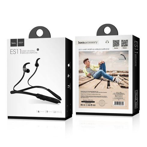 HOCO Metal Sport Bluetooth Headphone Sweatproof Earphone Magentic Earpiece Stereo Wireless Headset for Mobile Phone