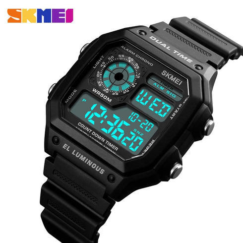 SKMEI 1299 Waterproof Alarm Bluetooth Sports Watch