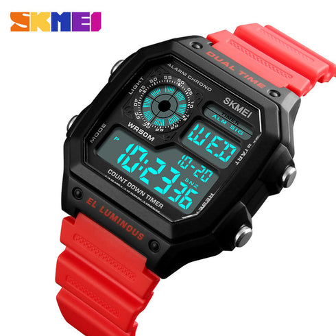 SKMEI 1299 Waterproof Alarm Bluetooth Sports Watch