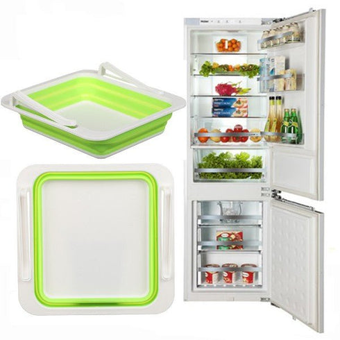 Refrigerator Folding Storage Box - Green