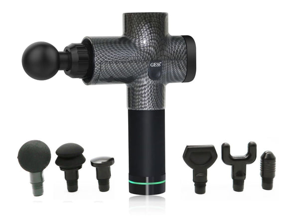 30 Speed Levels Deep Tissue Muscle Massage Gun with 6 Heads