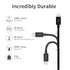 ROMOSS Multi Charger Cable 2-in-1 iPhone and Android USB C Charging Cable - CB219