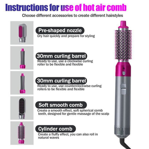 5 in 1 Hot Air Styler