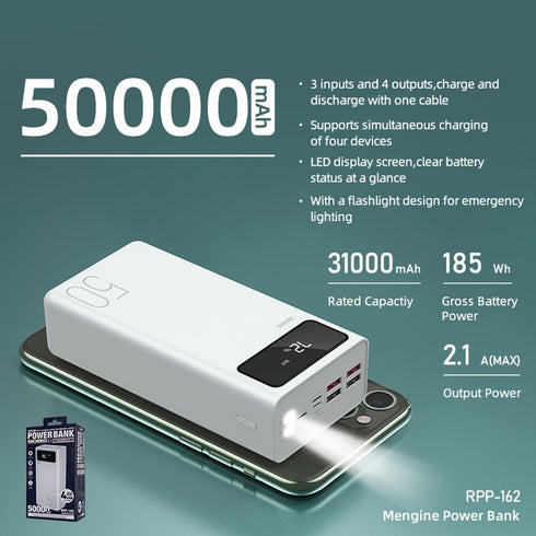 Remax Power bank 50000mah White