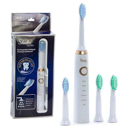 Shuke SK-601 Rechasrgeable Intelligent Massage Toothbrush - WooTech Online Shopping In SA