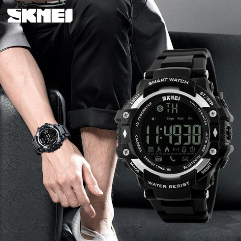 SKMEI 1226 Waterproof Alarm Bluetooth Sports Watch