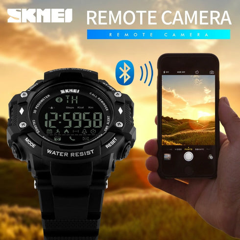 SKMEI 1226 Waterproof Alarm Bluetooth Sports Watch