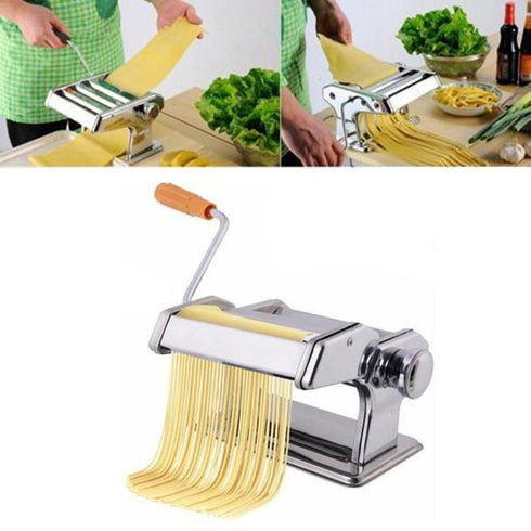 Stainless Steel Manual Pasta Making Machine - 150mm