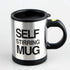 Stainless Steel Self Stirring Mug