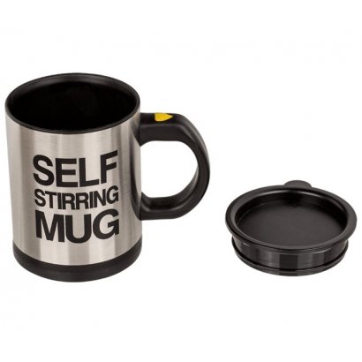 Stainless Steel Self Stirring Mug