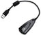 Steel Sound 5Hv2 Virtual 7.1 Channel USB External Sound Card with cord