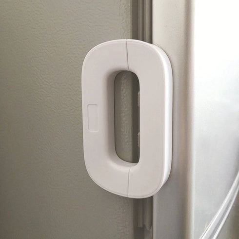Toddler Multifunction Fridge Safety Lock - White