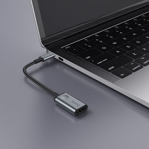 Type C To HDMI Converter For Phone And Laptop - Hoco HB21 - WooTech Online Shopping In SA