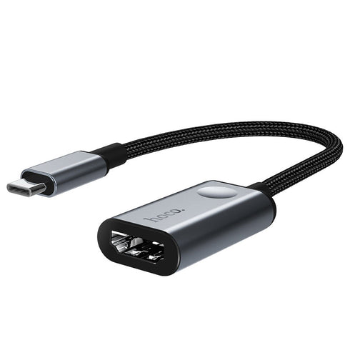 Type C To HDMI Converter For Phone And Laptop - Hoco HB21 - WooTech Online Shopping In SA