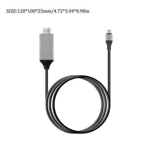 Type-C to HDMI HDTV 4K For Samsung Galaxy Note 8 9 S10+ Plus Type C To HDMI Cable Adapter