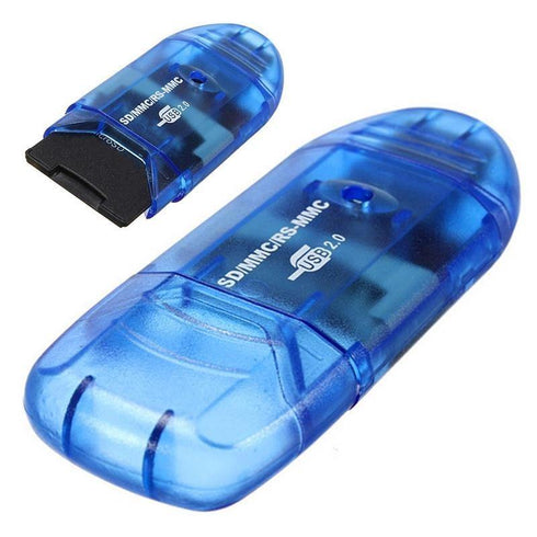 USB 2.0 SD/MMC/RS-MMC external card reader