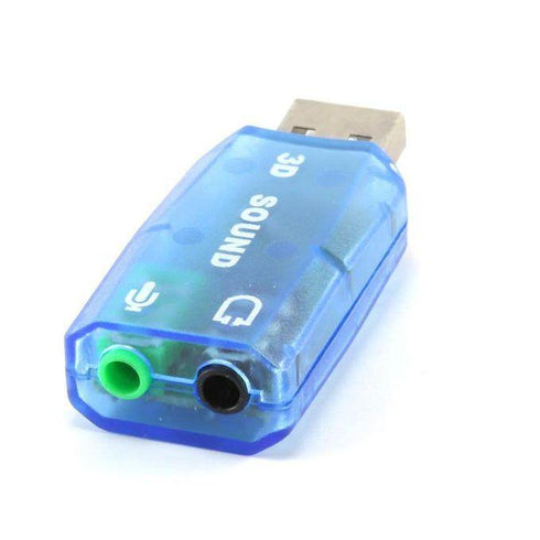 USB Sound Card Virtual 5.1