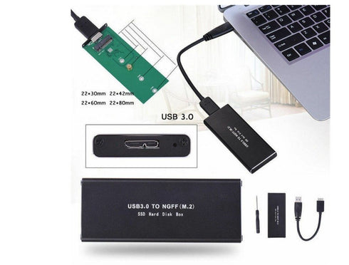 USB3.0 To NGFF (M.2) SSD Hard Disk Box