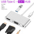 Type-C to HDMI / VGA /Audio / USB3.0 - 5 In 1 Usb C To Hdmi Adapter 4K