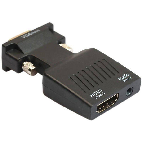 VGA to HDMI Adapter with Audio - WooTech Online Shopping In SA