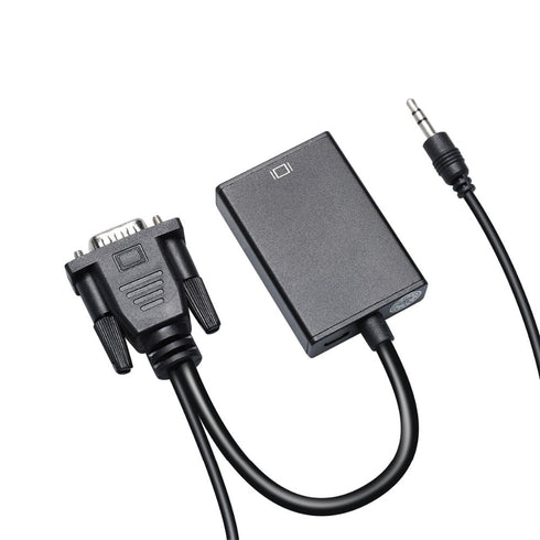 VGA to HDMI Converter Cable - Black