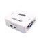 VGA2AV Mini VGA to AV RCA Converter for PC & Audio