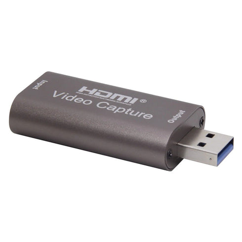 Video Capture Card 3.0 - HDMI to USB 3.0- Recording Box Streaming Broadcast Game Recording