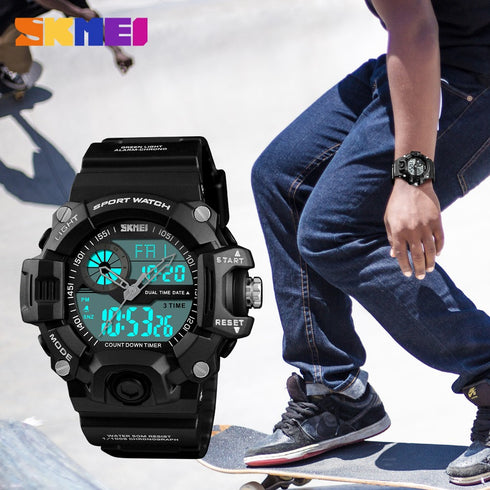 SKMEI 1331 Waterproof Alarm Bluetooth Sports Watch