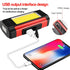Waterproof USB Rechargeable Bike Front Light