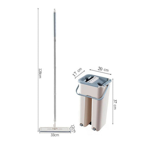 Foldable Flat Mop & Buckets