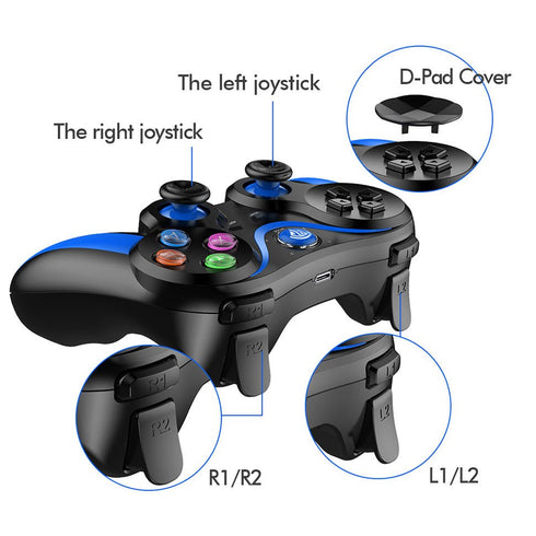 Wireless Bluetooth Gamepad Controller Joystick For Android -Ios - PC -PS3 VA-013