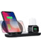 Wireless Charger for iPhone, Apple Watch, AirPods - 3 in 1 QI 10W