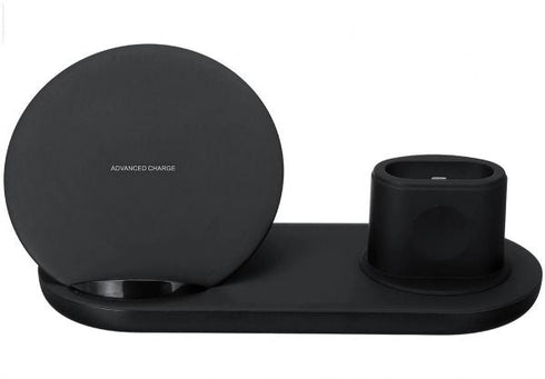 Wireless Charger for iPhone, Apple Watch, AirPods - 3 in 1 QI 10W