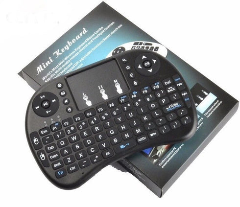 Wireless mini keyboard And Mouse-pad For PC, Pad, Andriod TV Box etc